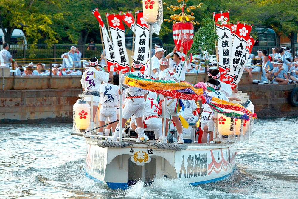 天神祭 写真